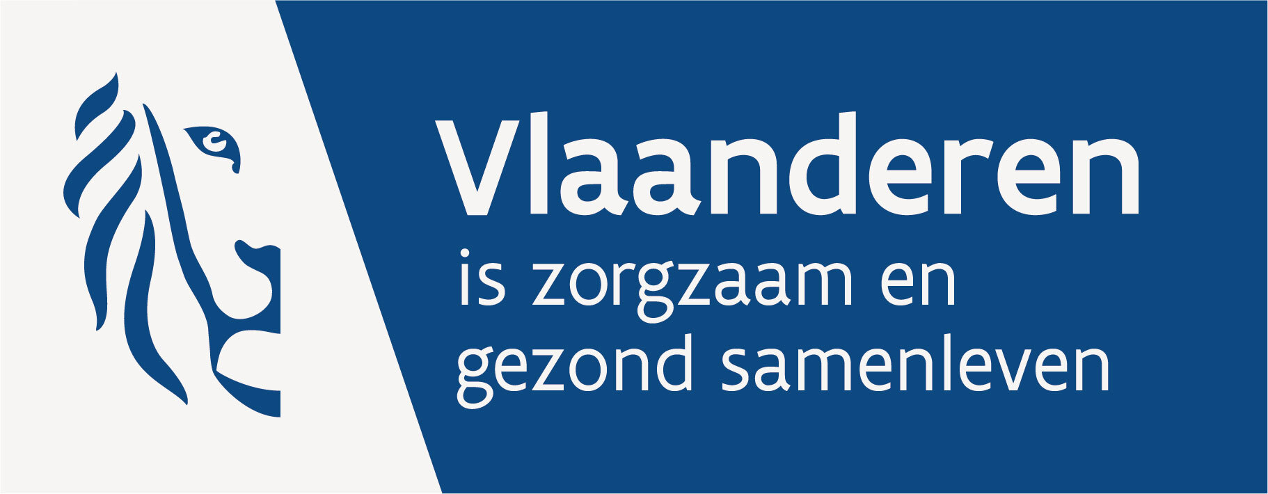 Logo Vlaanderen is zorgzaam en gezond samenleven — Seniotel Lochristi is erkend door het Departement Zorg Vlaanderen
